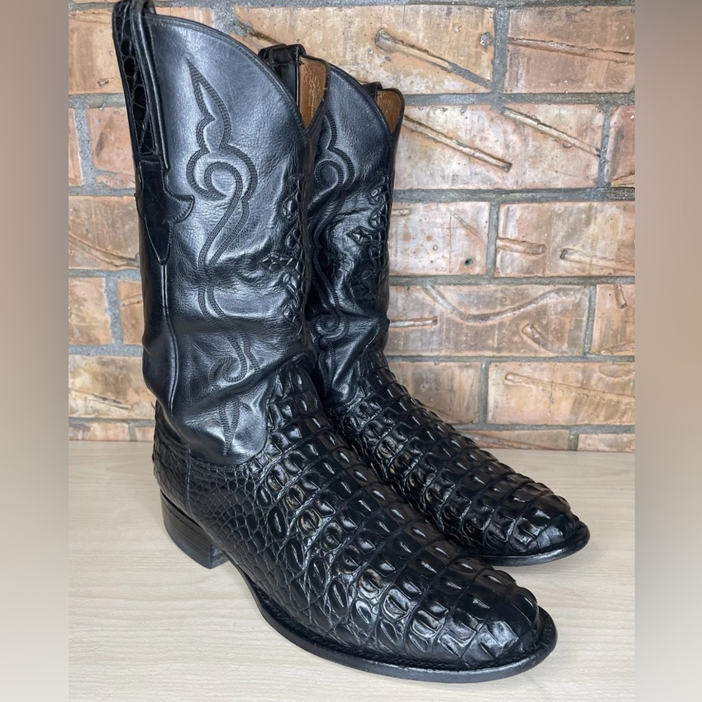 Luchesee Crocodile Boots Size 9.5EE